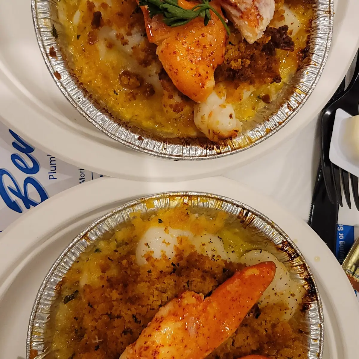 Baked Seafood Platter