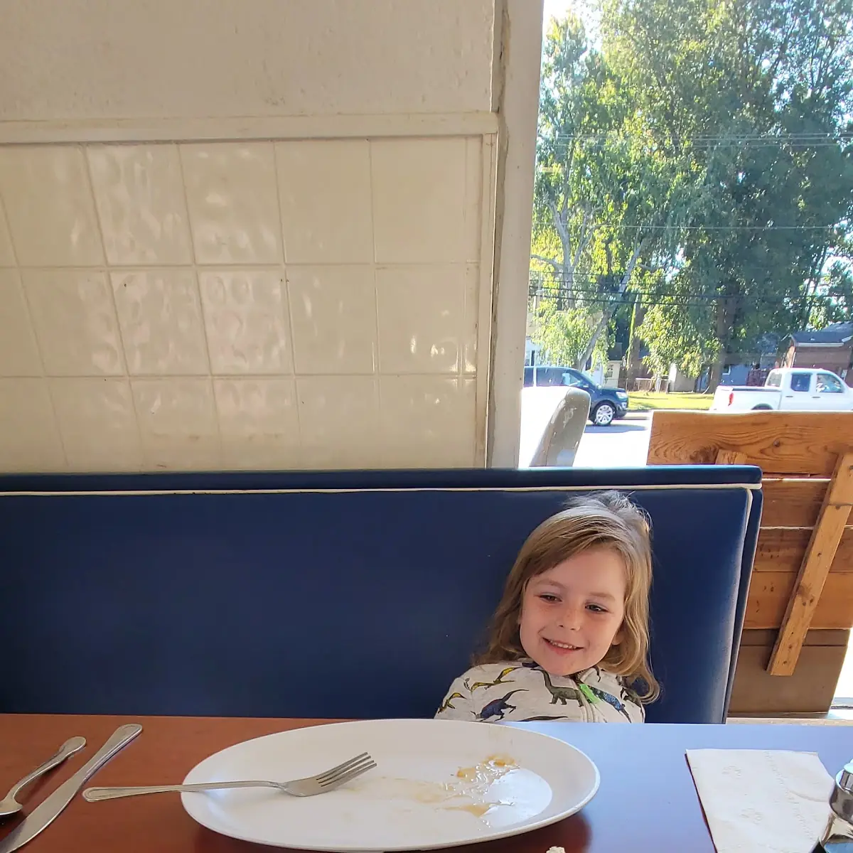 Empty Pancake Platter