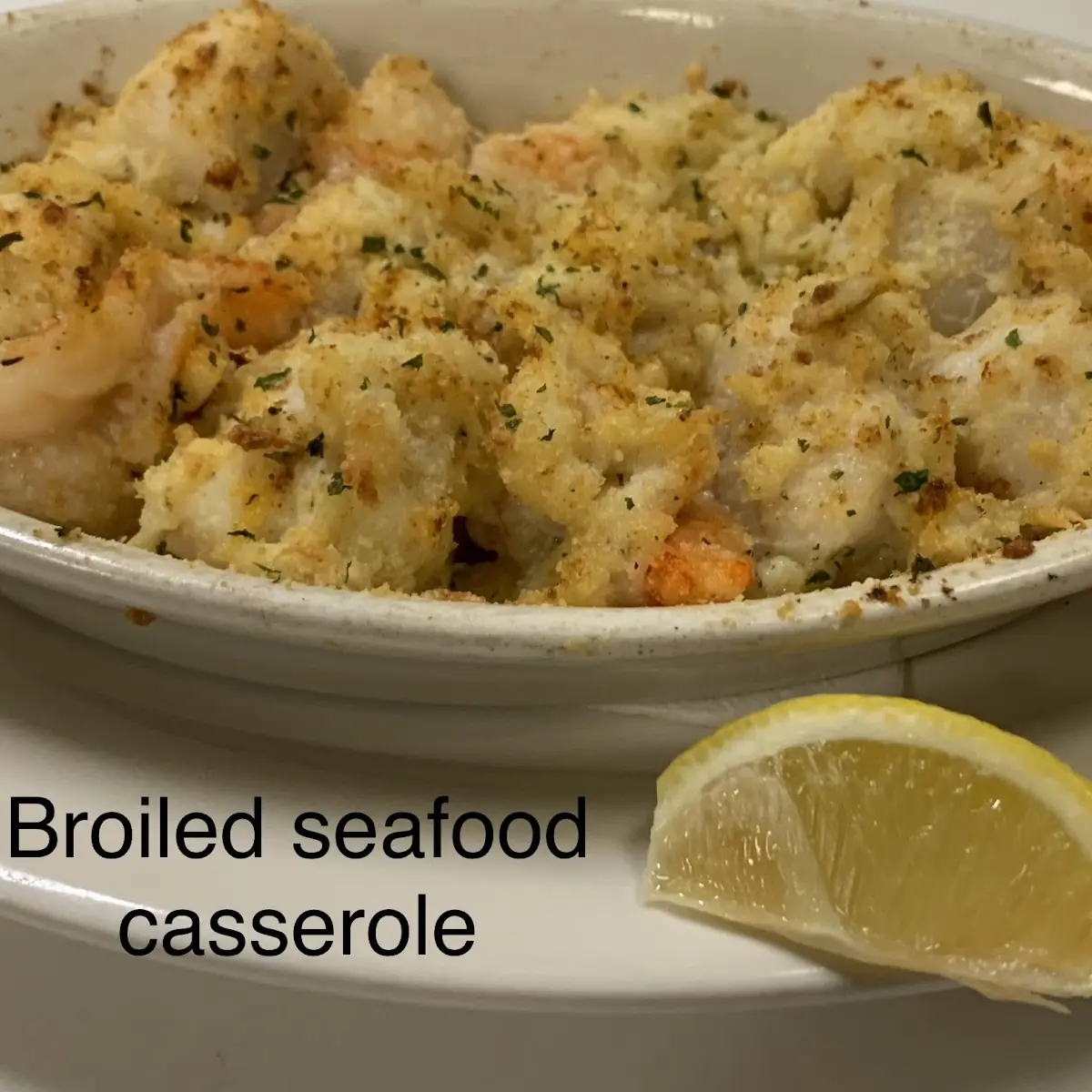 Broiled Scrod & Sea Scallops Combo