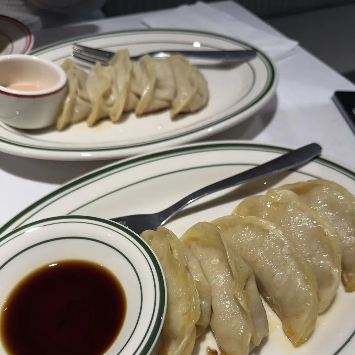 Pork Dumplings with Sauce