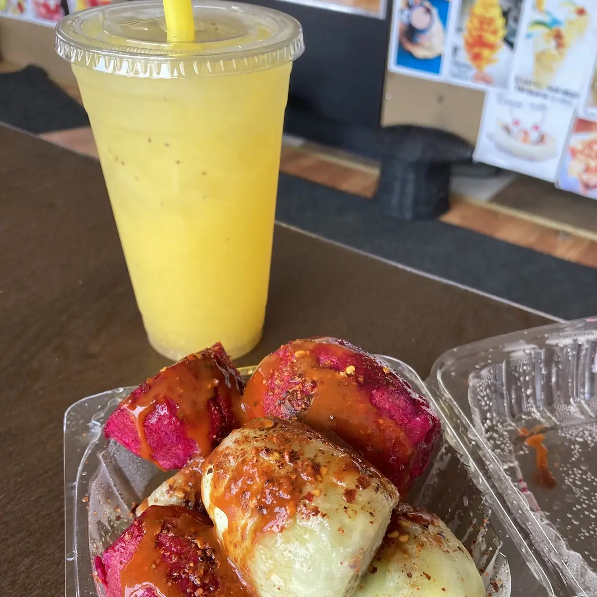 Prickly Pear Cactus Fruit Cup