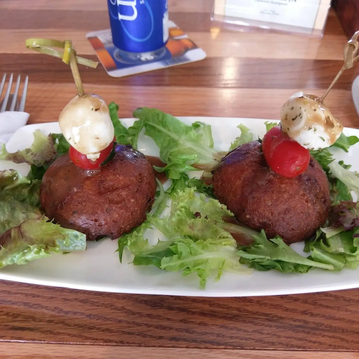 Crab Cakes Caprese