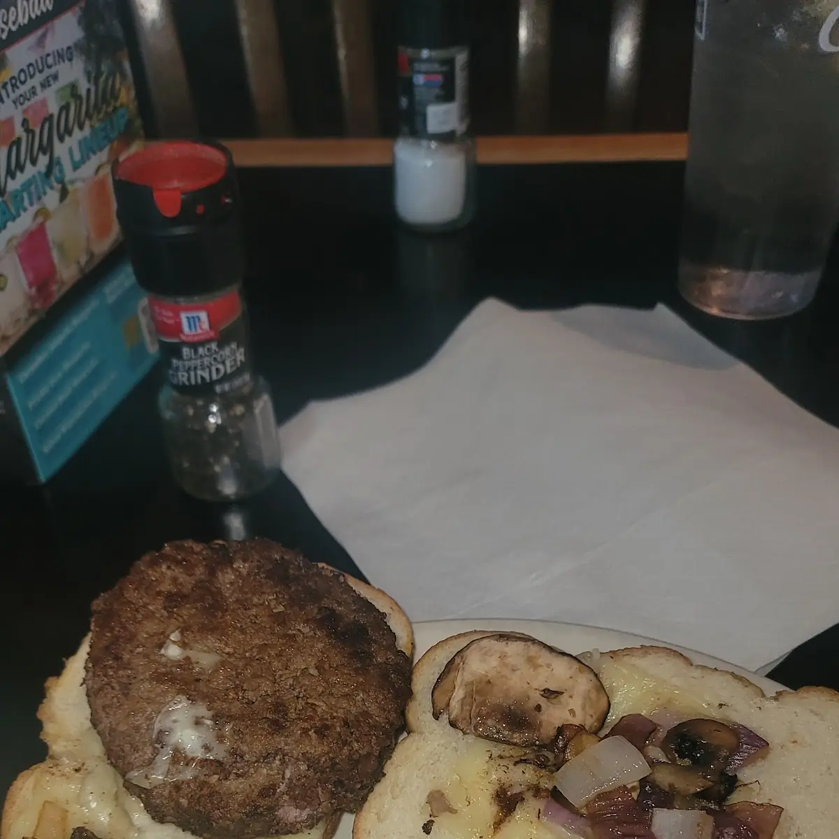 Mushroom Swiss Burger