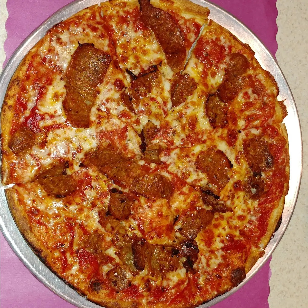 Sausage Pizza