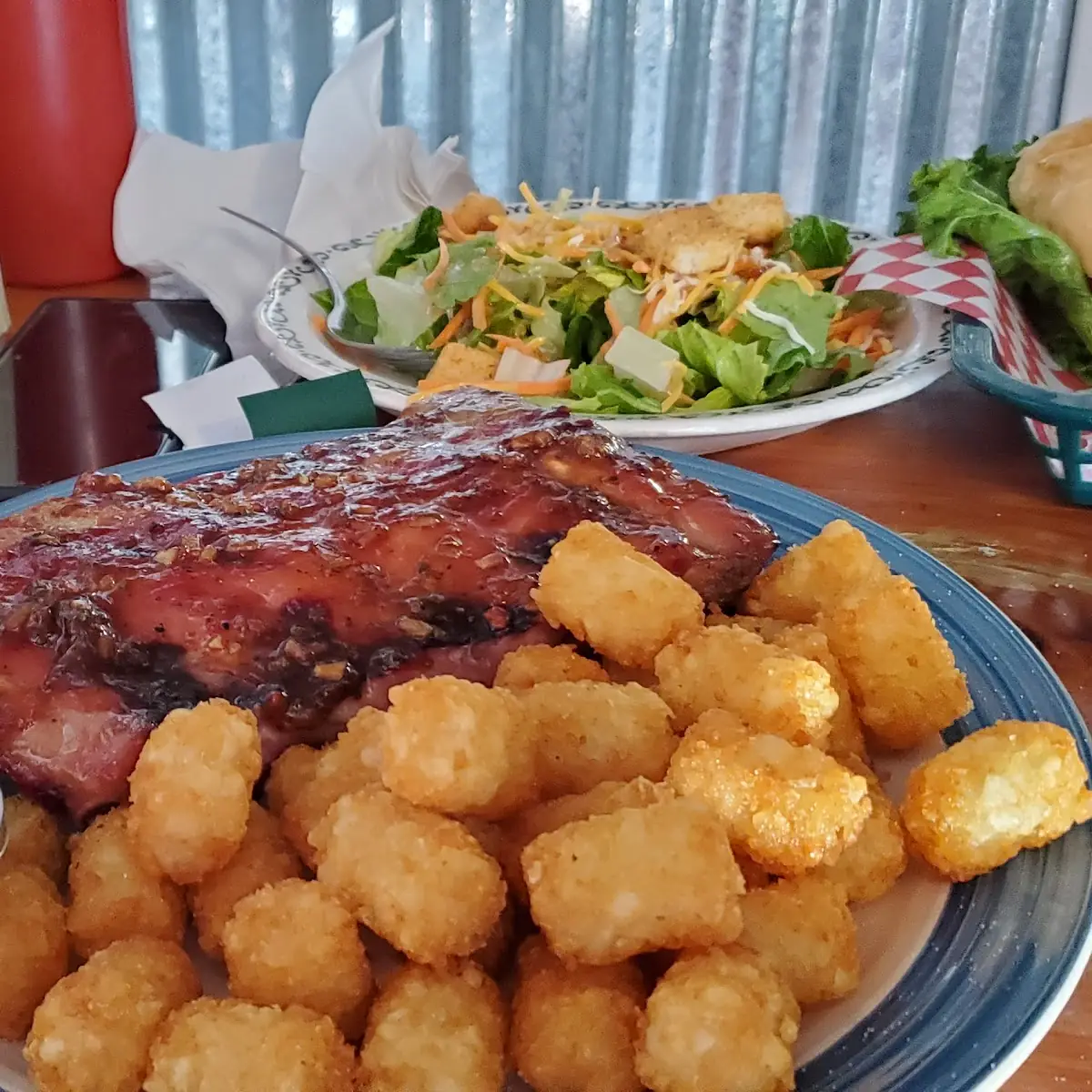 Baby Back Ribs and Taters