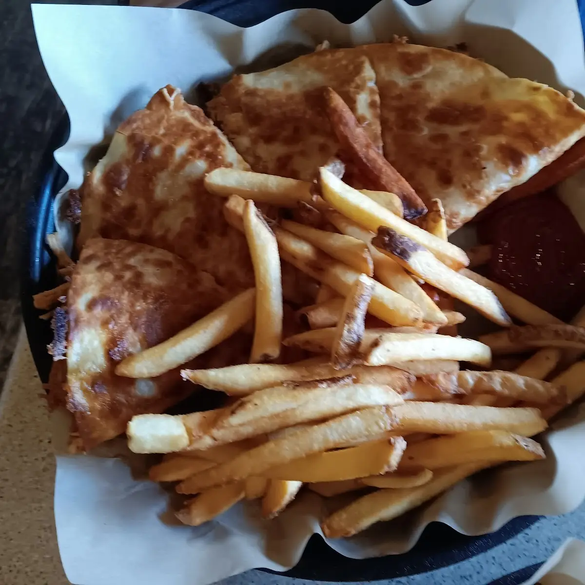 Shredded Chicken Quesadilla
