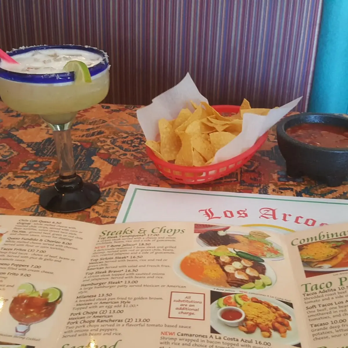 Chips & Salsa with Margarita