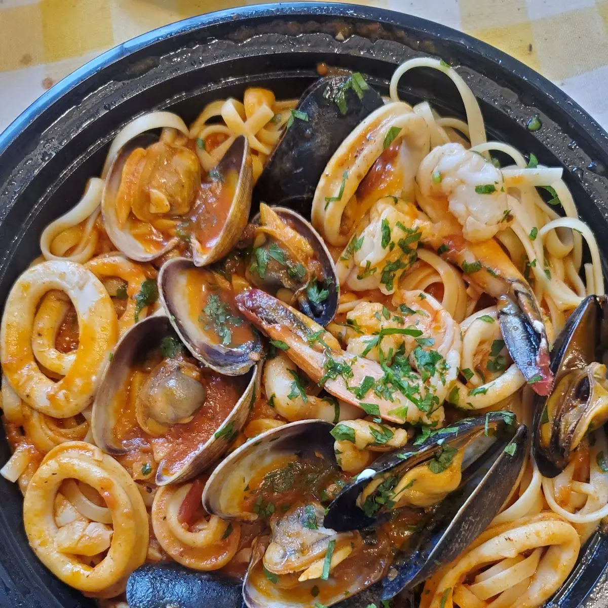 Seafood Pasta Arrabiata