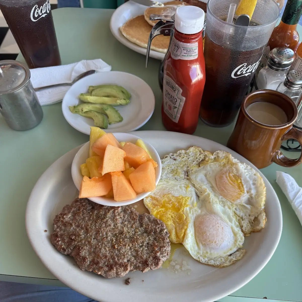 Hamburger Steak & Eggs