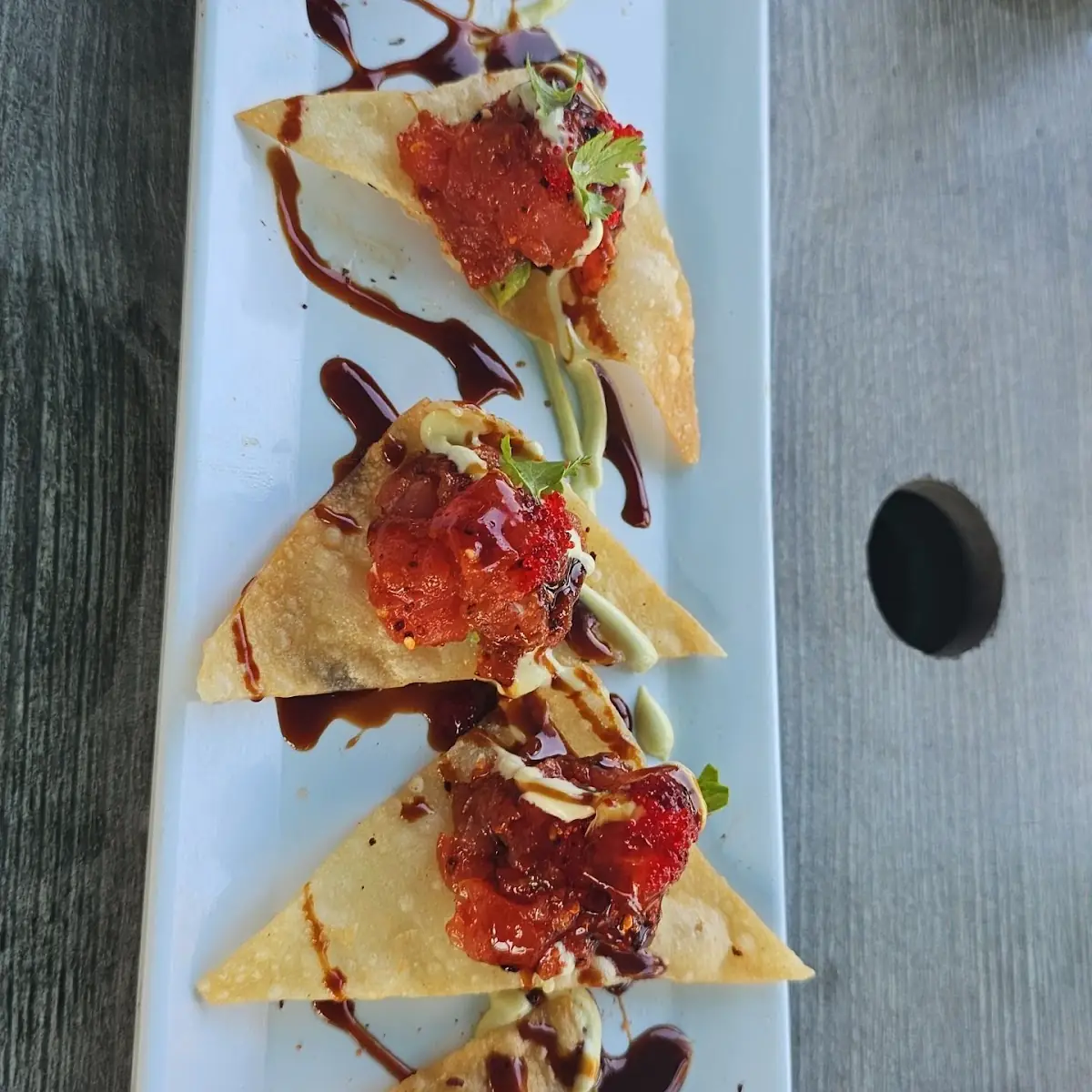 Ahi Tuna Nachos