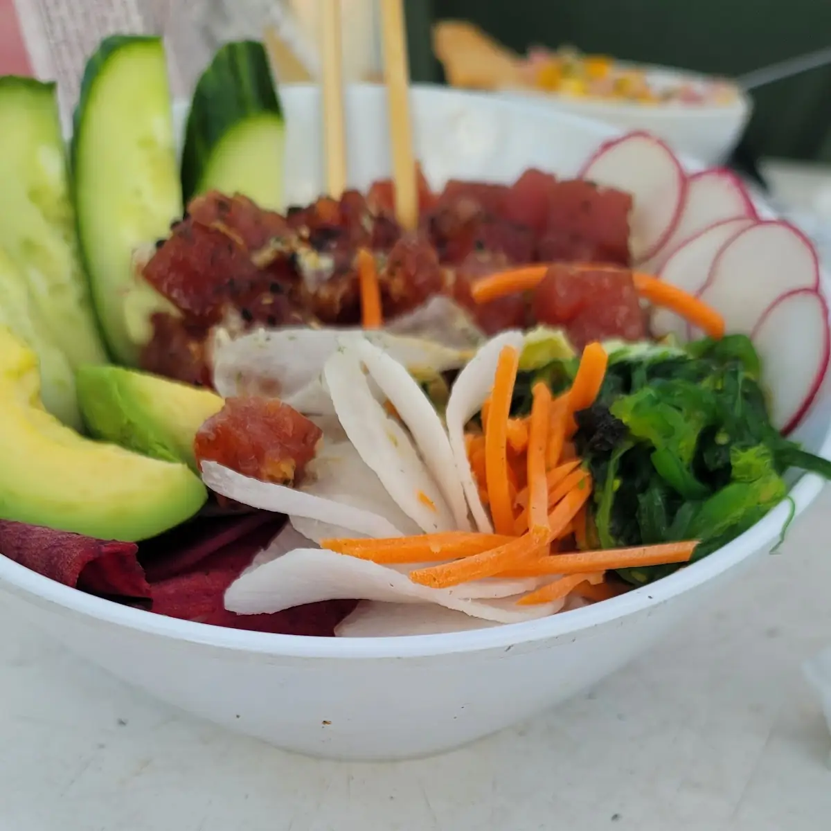 Ahi Tuna Poke Bowl