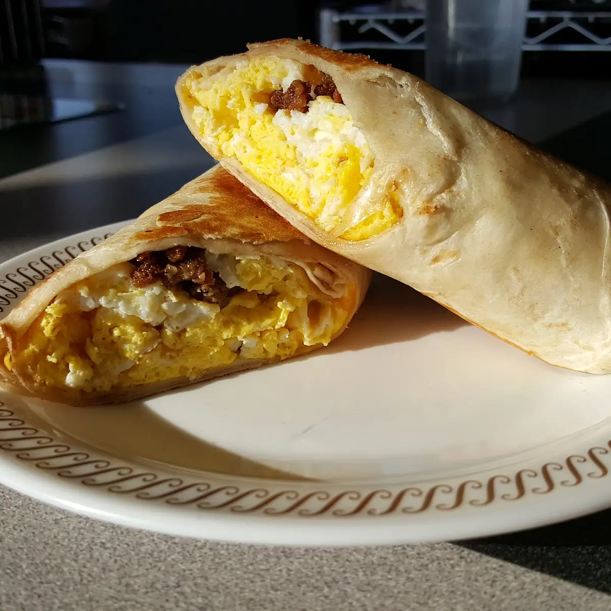 Sausage Egg and Cheese Wrap
