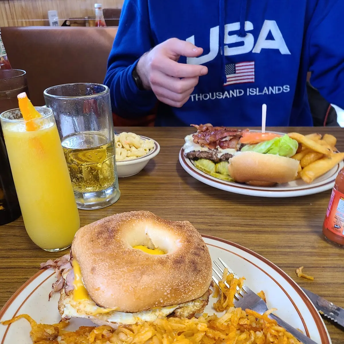 Breakfast Sandwich with Hash Browns