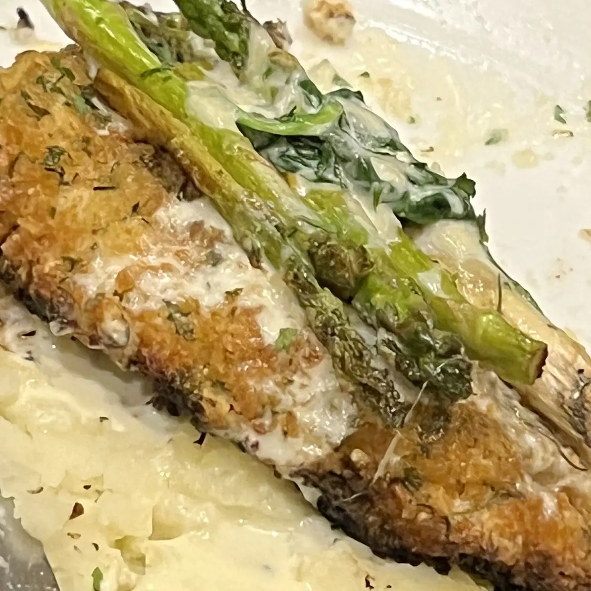 Crusted Chicken Asiago