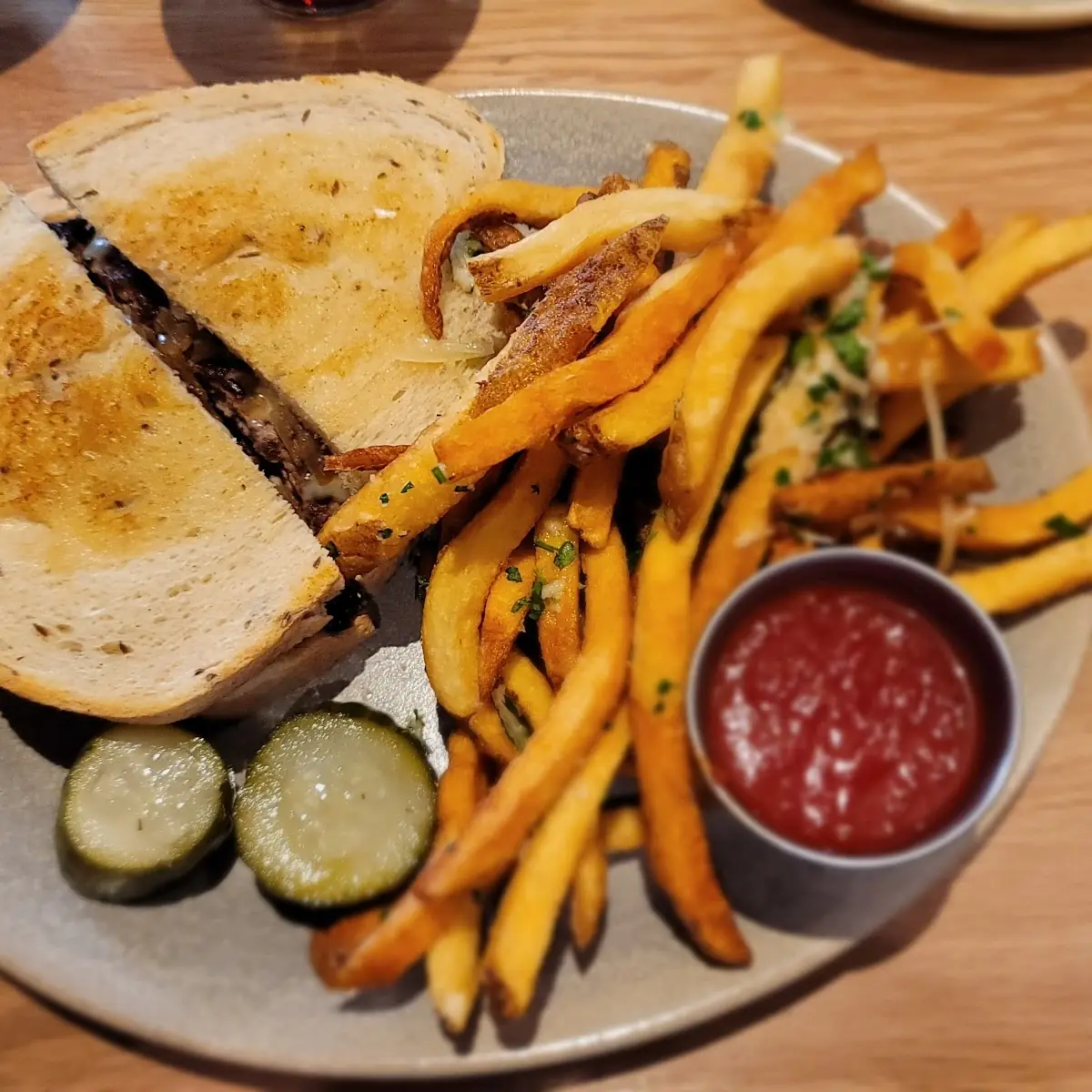 Bison Patty Melt