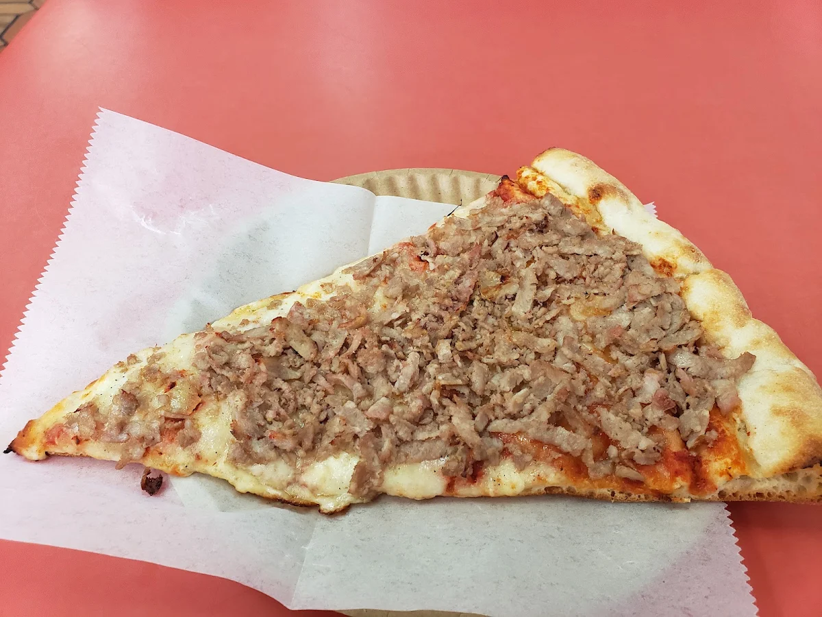Sausage Pizza Slice