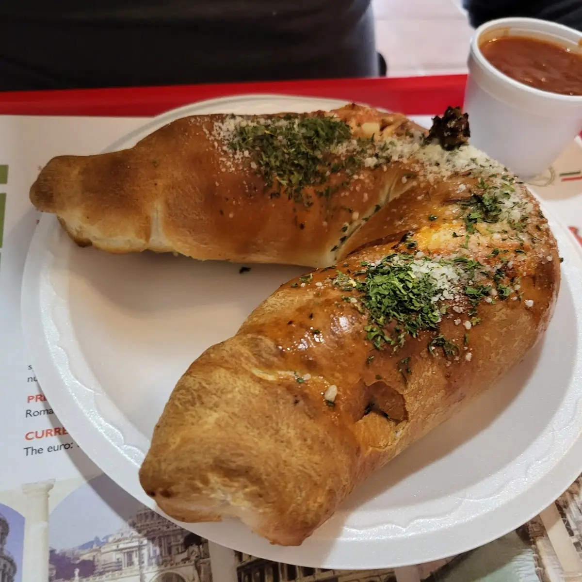 Meatball Calzone