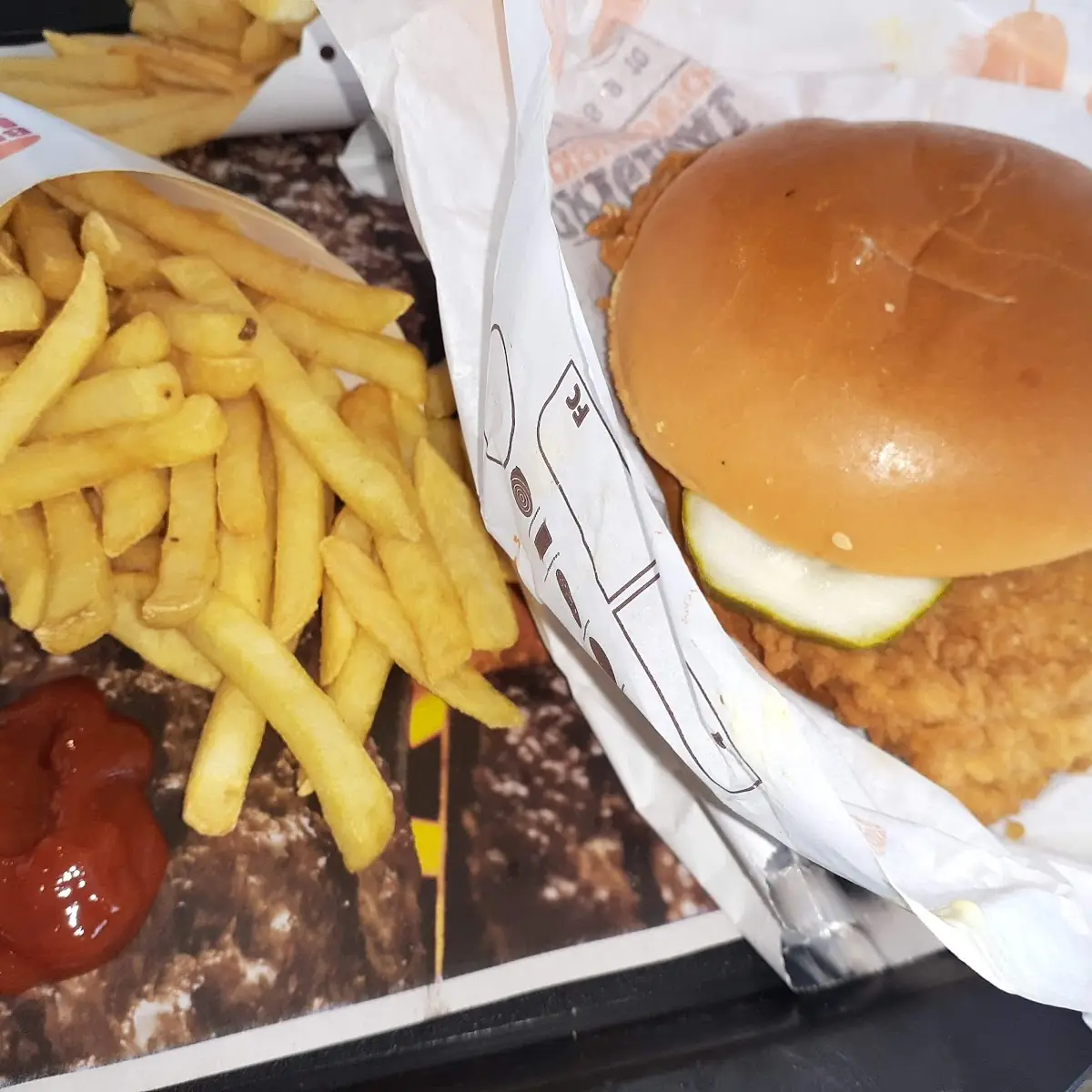 Crispy Chicken Sandwich Combo