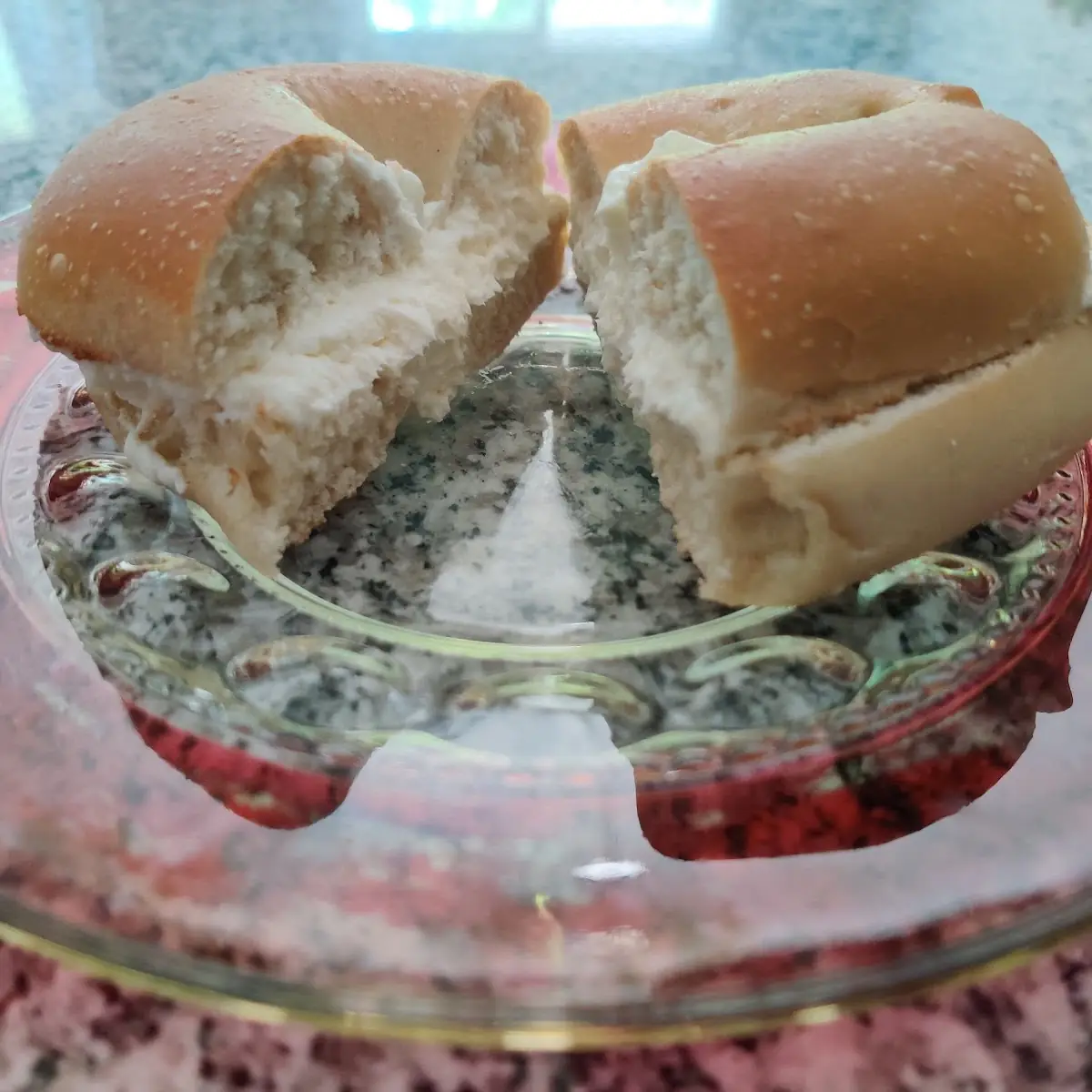 Plain Bagel Sandwich