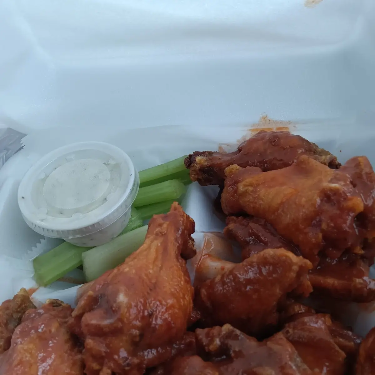 Buffalo Style 50 Chicken Wings