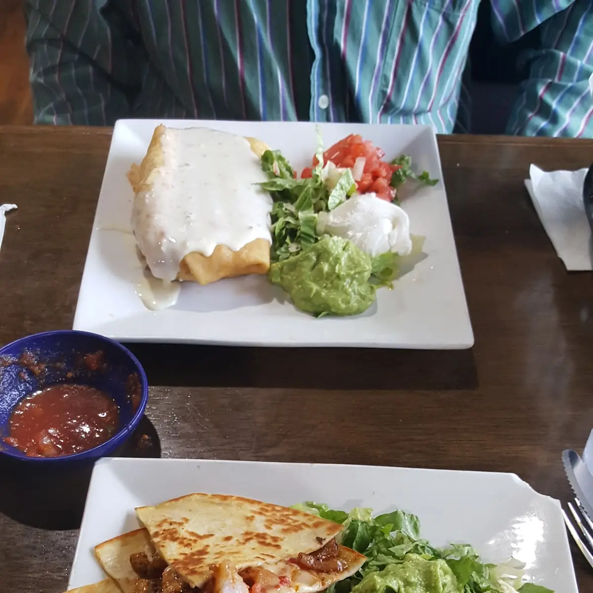 Fajita Trio Quesadilla