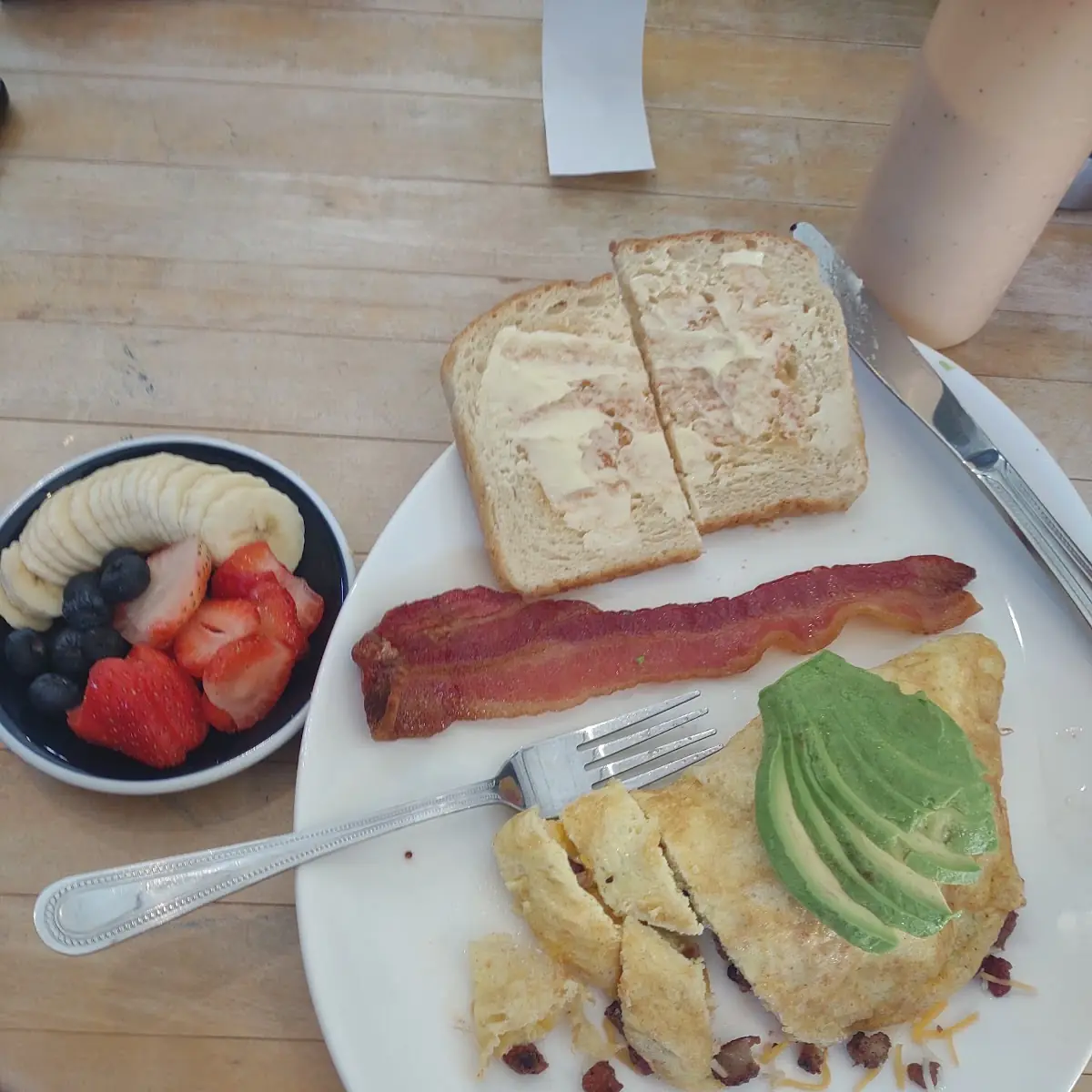 Bacon and Cheese Omelette