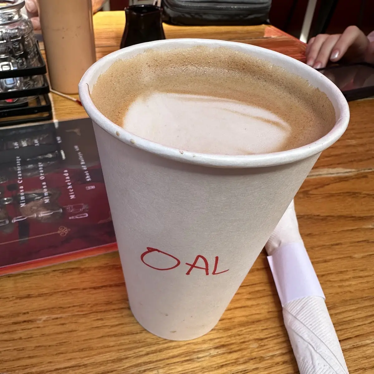 Great Mocha with Oat Milk