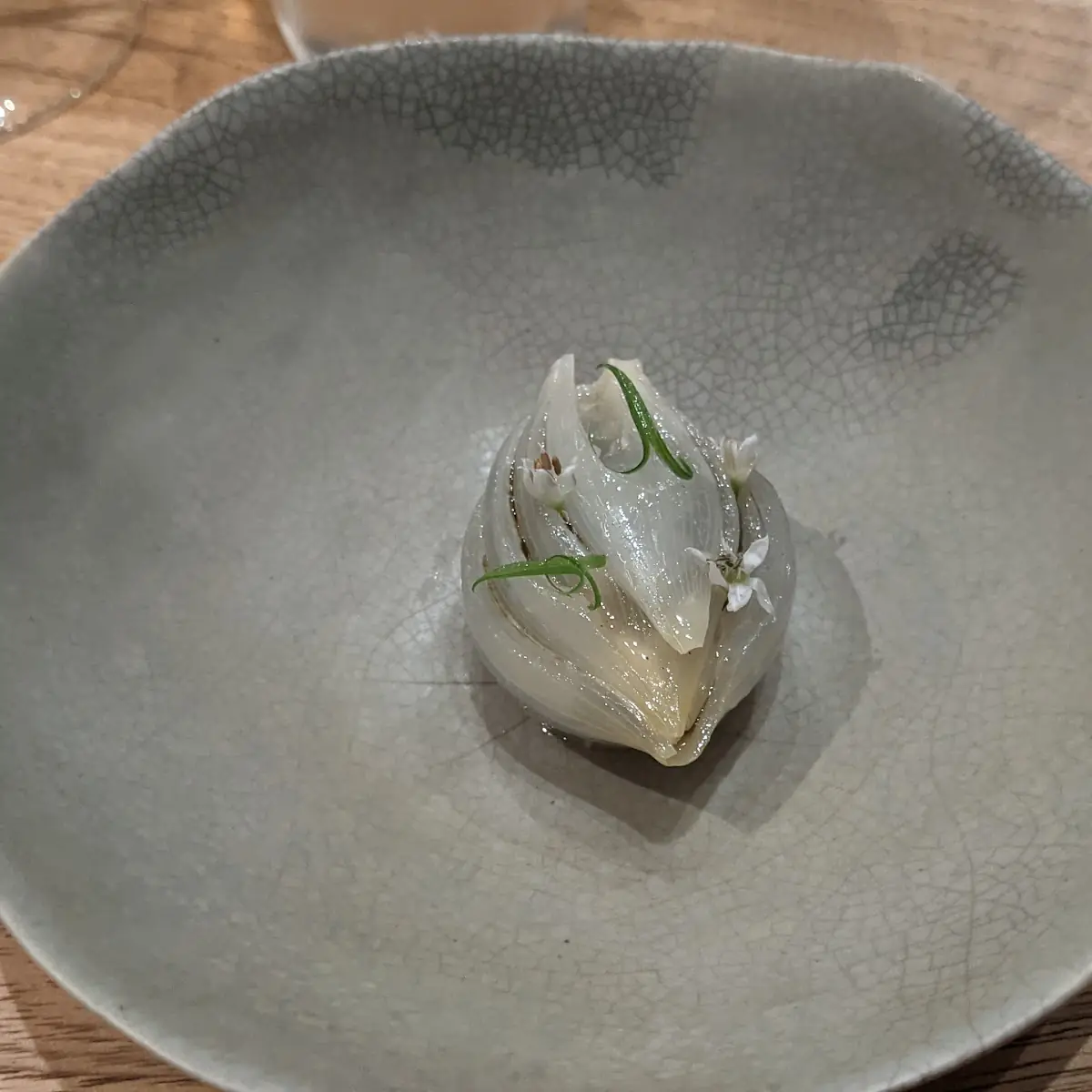 Sweet Onion Stuffed with Caviar
