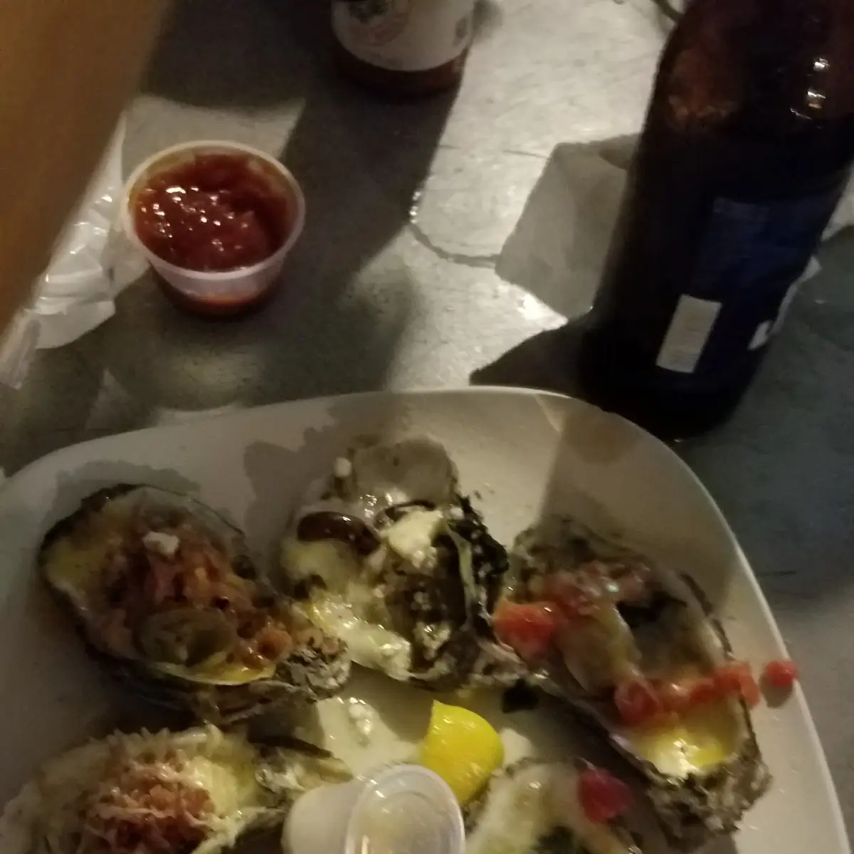 Oysters Rockefeller