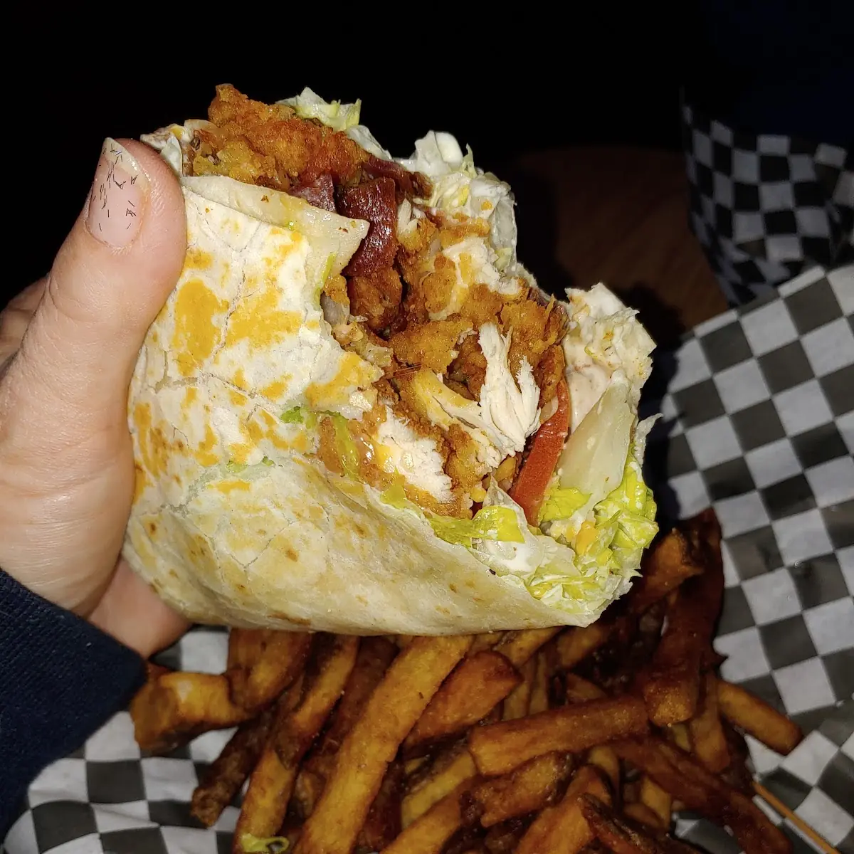Chicken Bacon Ranch Wrap
