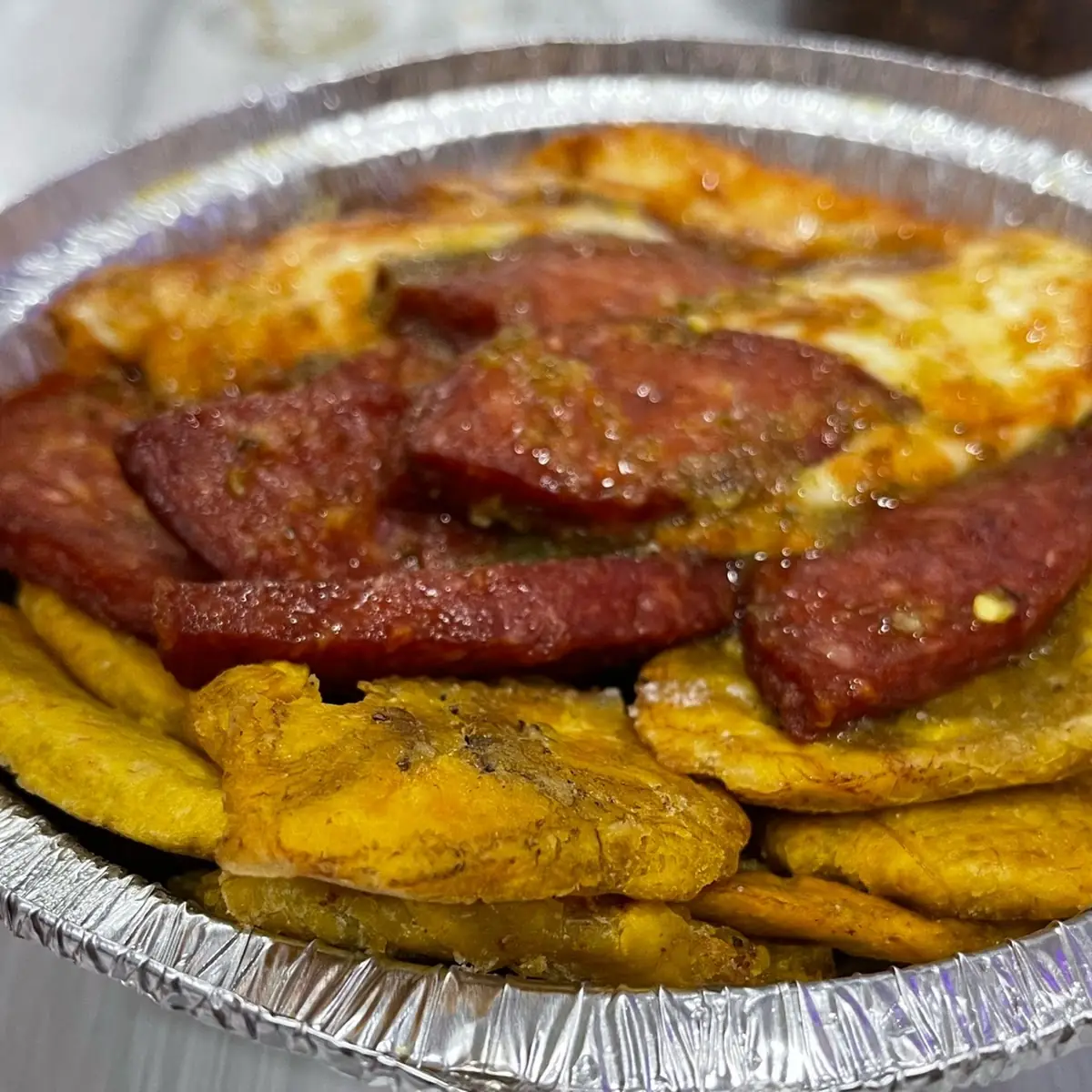 Queso Frito Salami