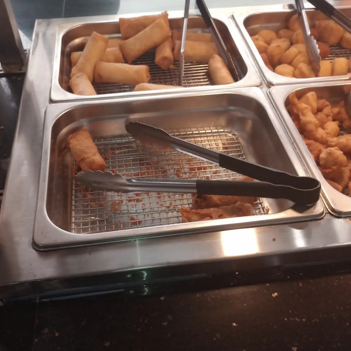 Crab Rangoon Onion Rings Diced Potatoes Chinese Donuts
