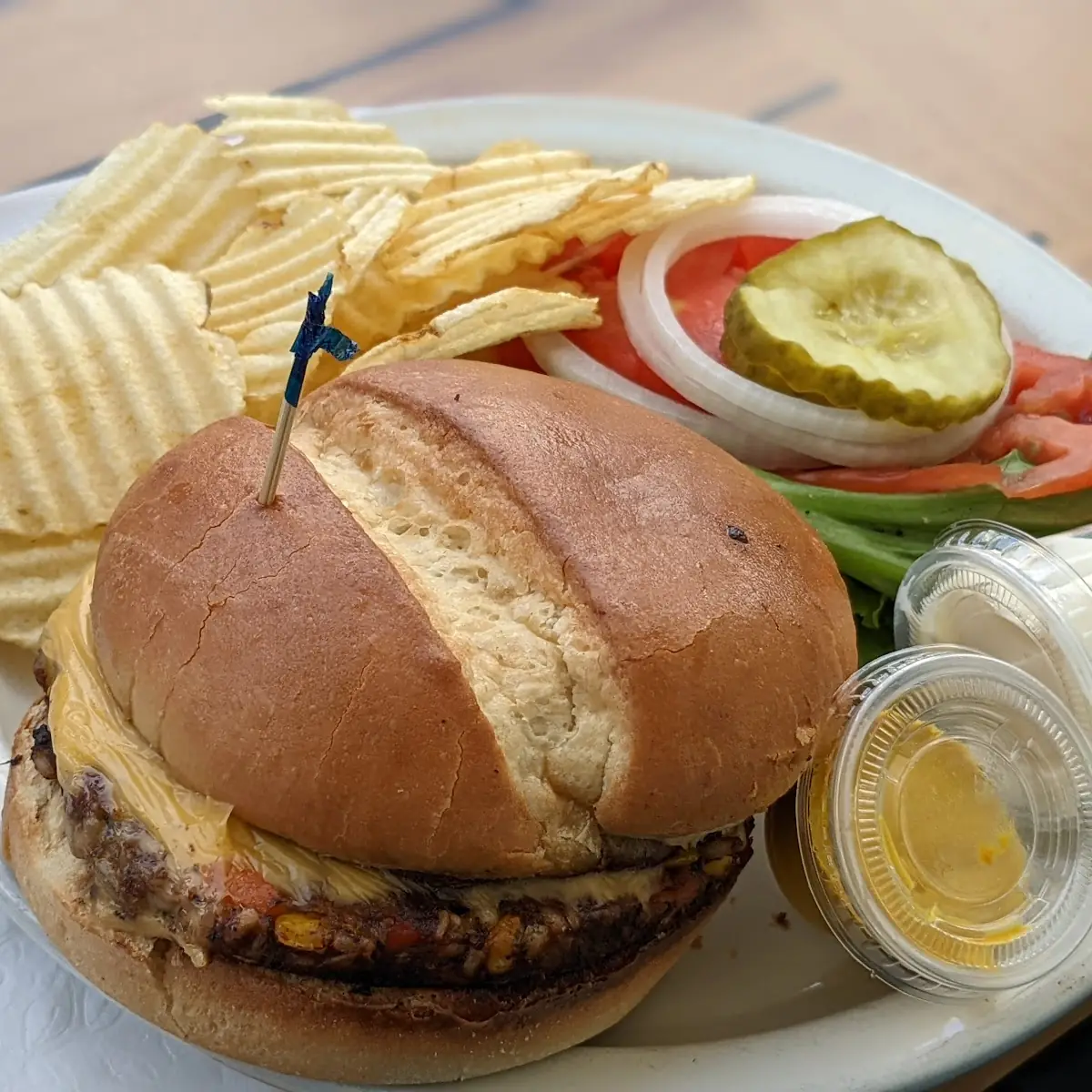 BYO Veggie Burger to Go