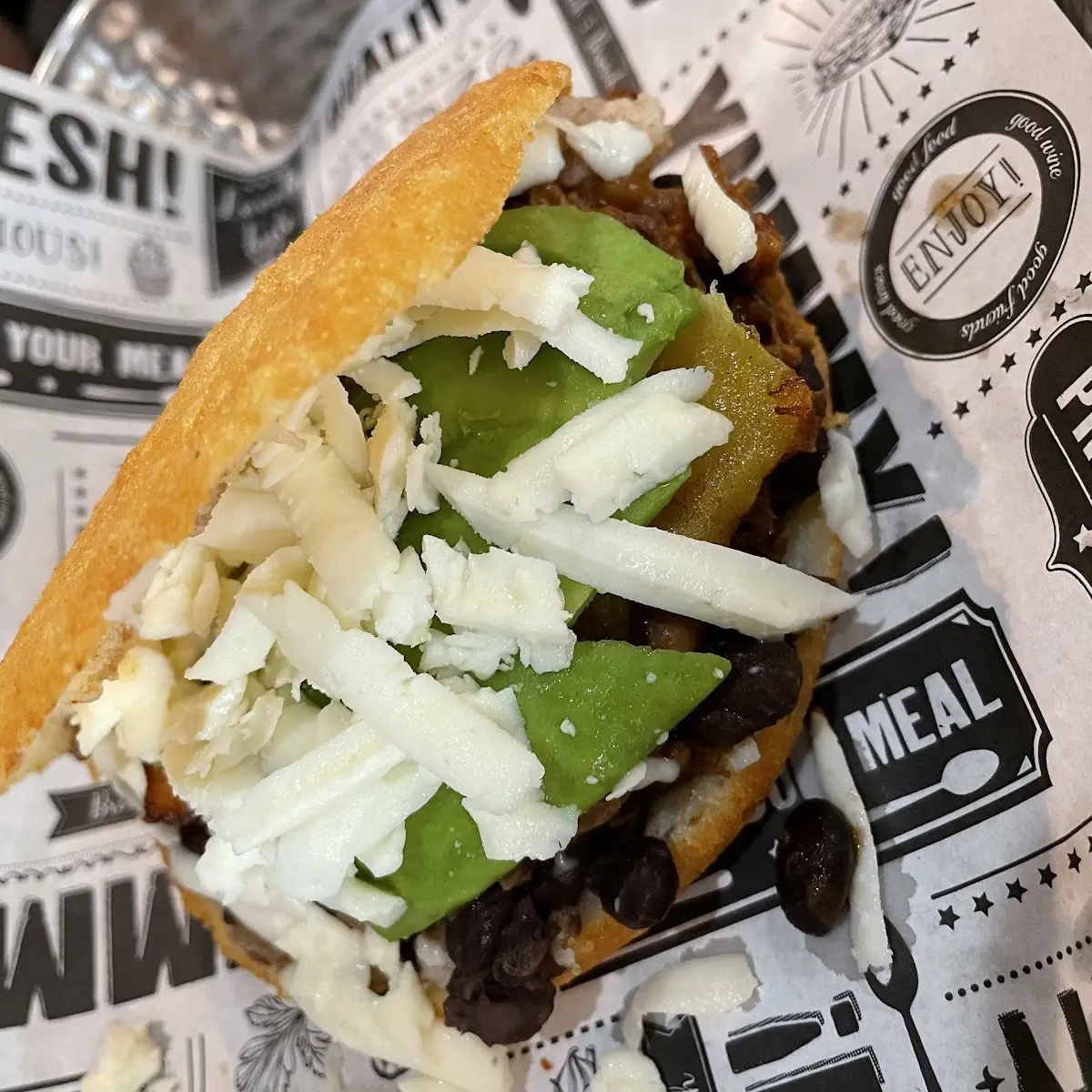 Arepa Pabellón Criollo