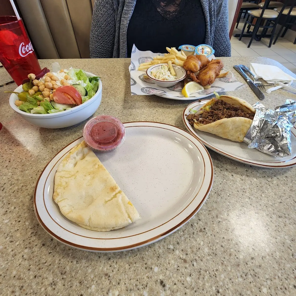 Beef Gyro Sandwich
