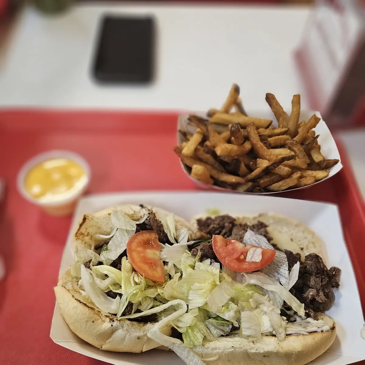 Jr Steak & Cheese Sandwich