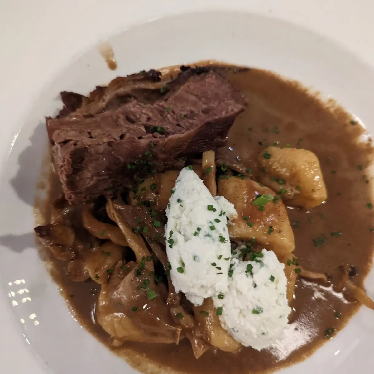 Beef Short Rib Stroganoff
