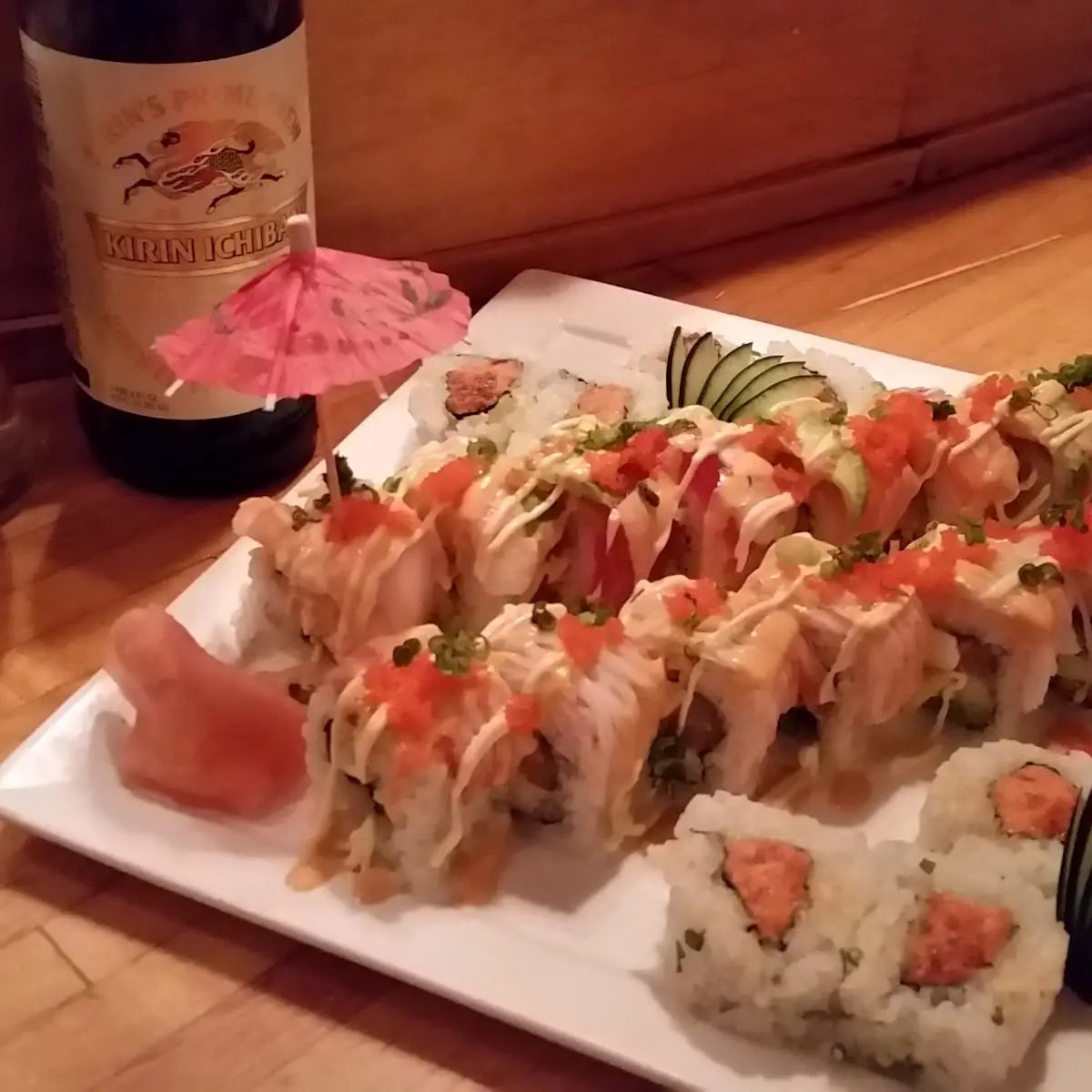 Alaska Roll Spicy Tuna Roll