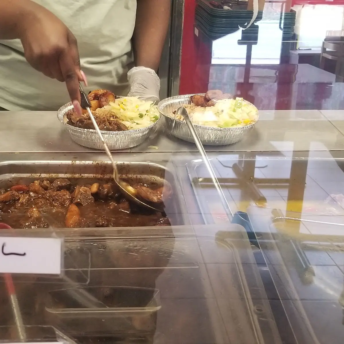 Rice and Peas with Stew Beef