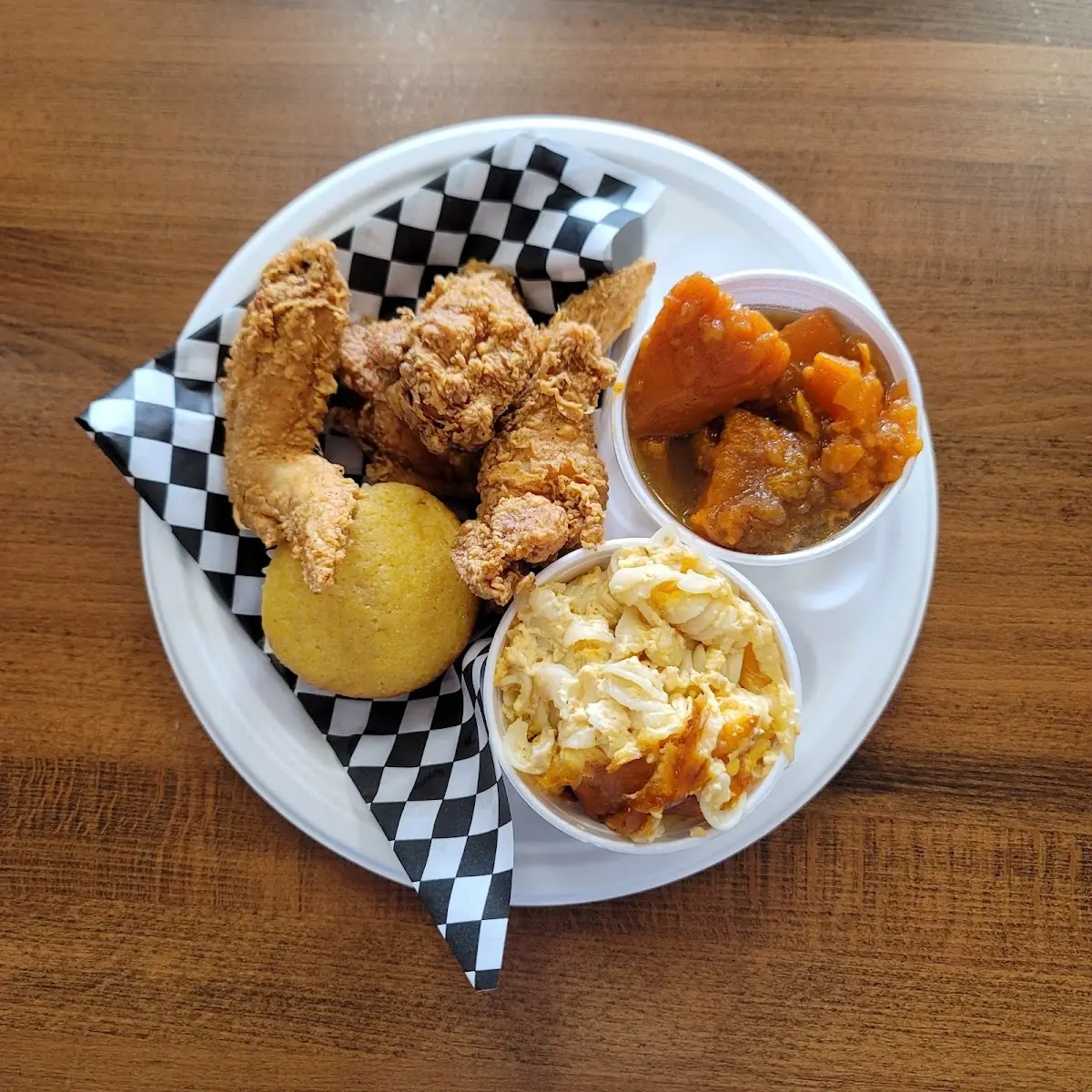 Fried Chicken Wings Lunch Special