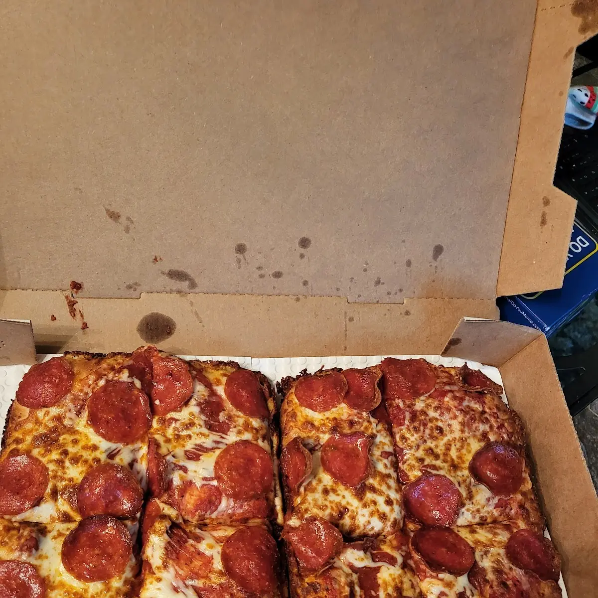 Deep Dish Pepperoni Pizza