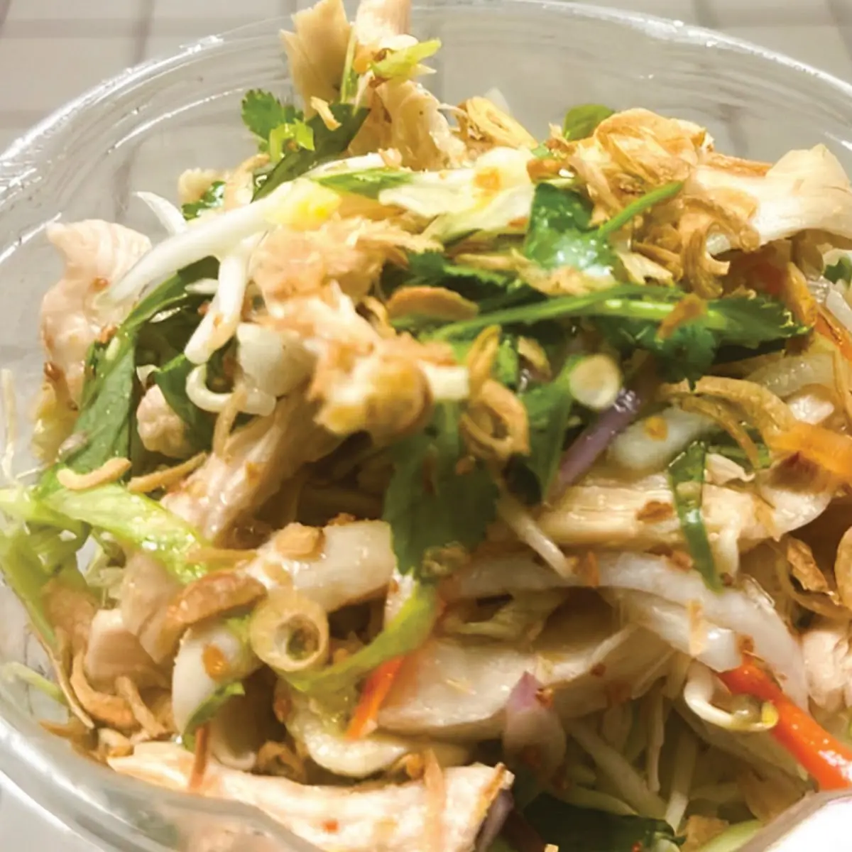 Chicken Salad - Goi GA Lunch Combo