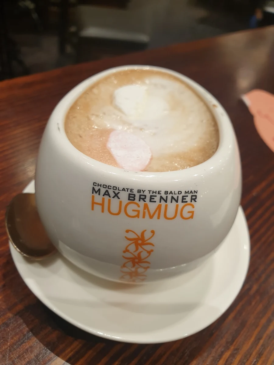 Coconut Hot Chocolate, Max Brenner - Parramatta