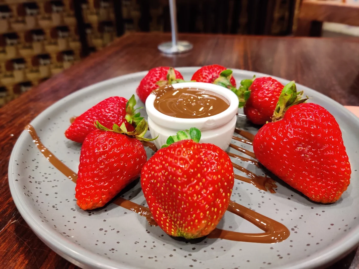 Strawberry Chocolate Dip, Max Brenner - Parramatta