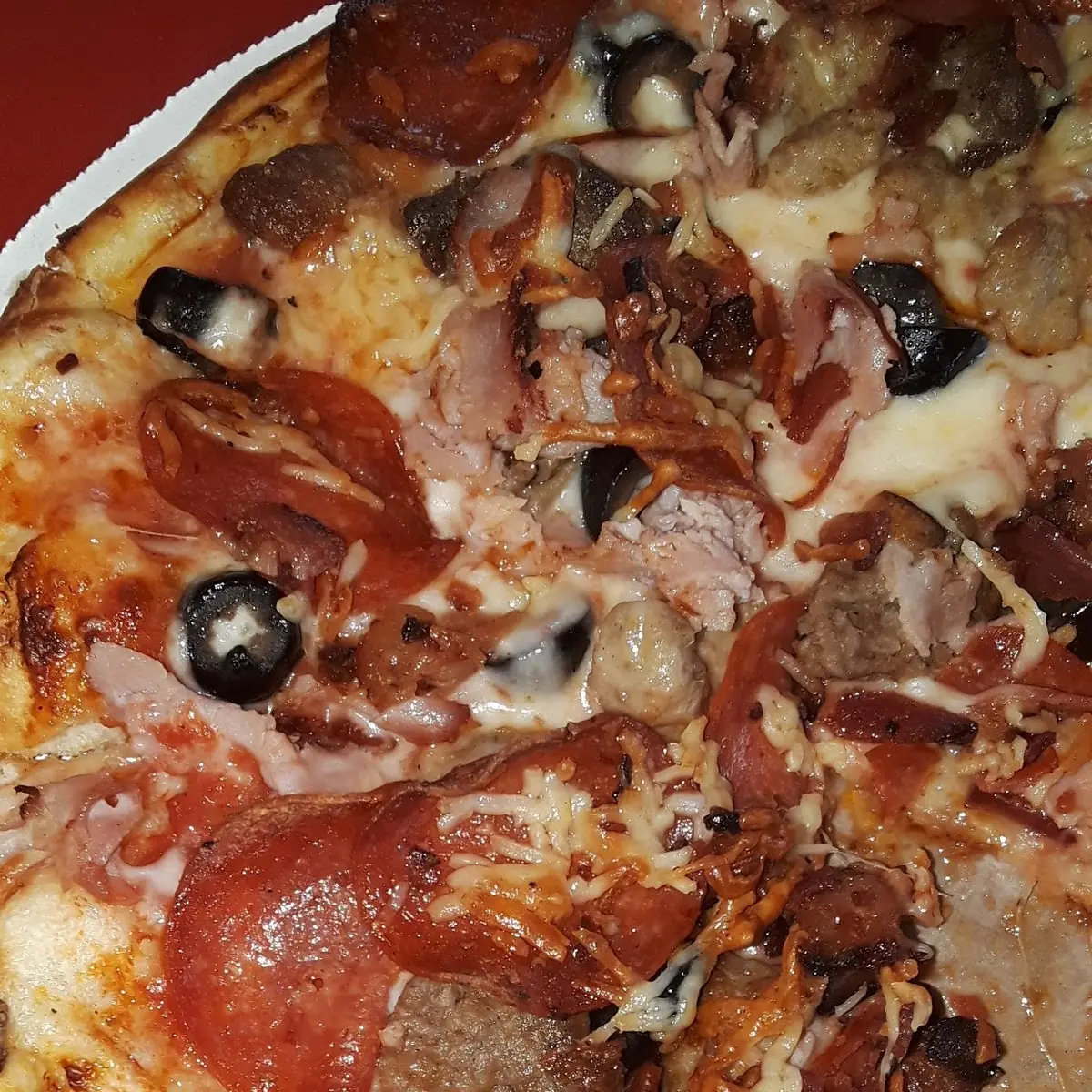 Meat Lovers with Black Olives
