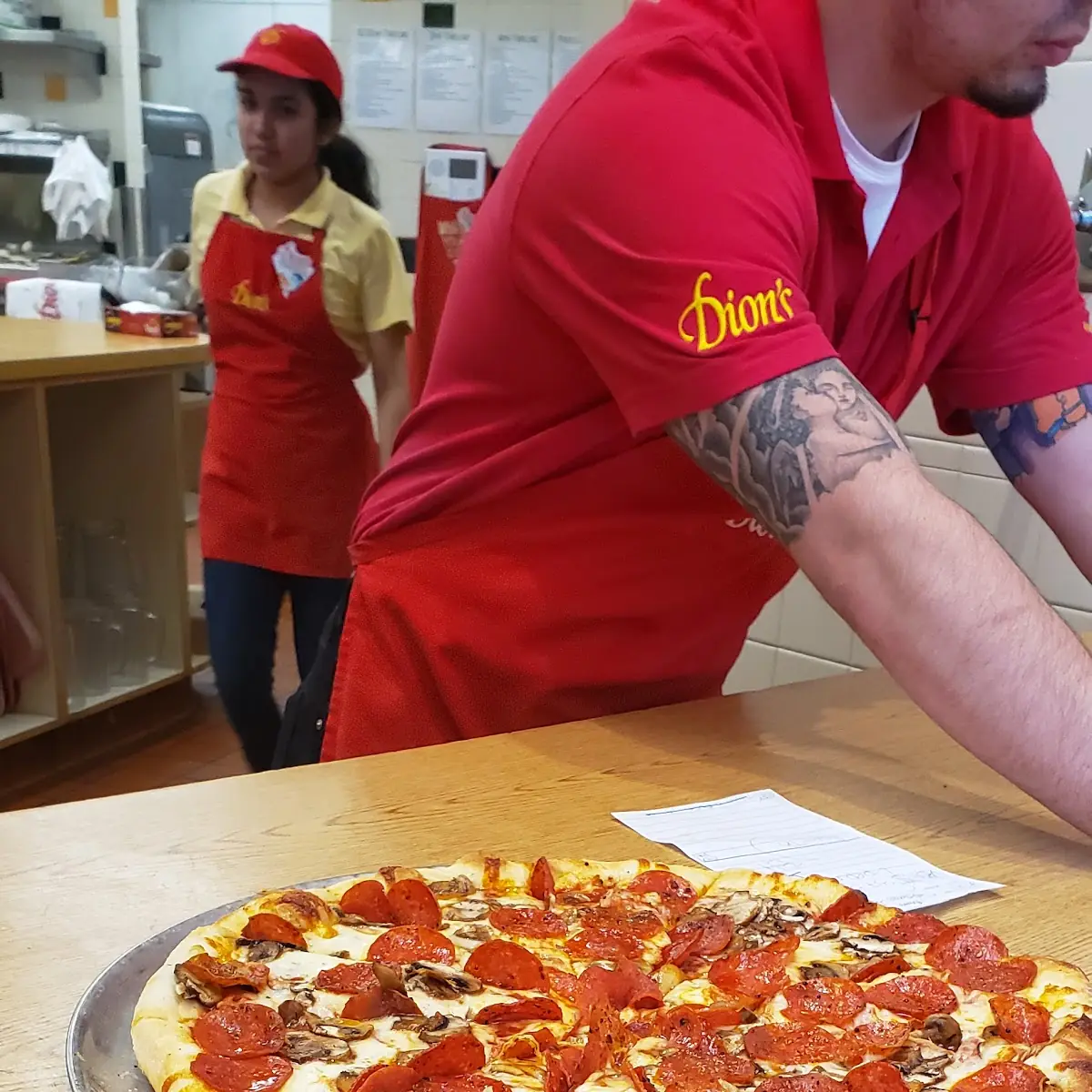 Pepperoni and Mushroom Pizza