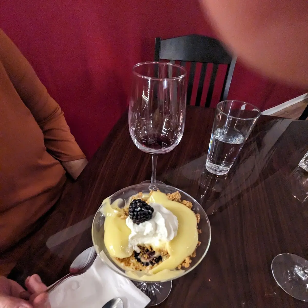 Lemon Curd with Fresh Berries