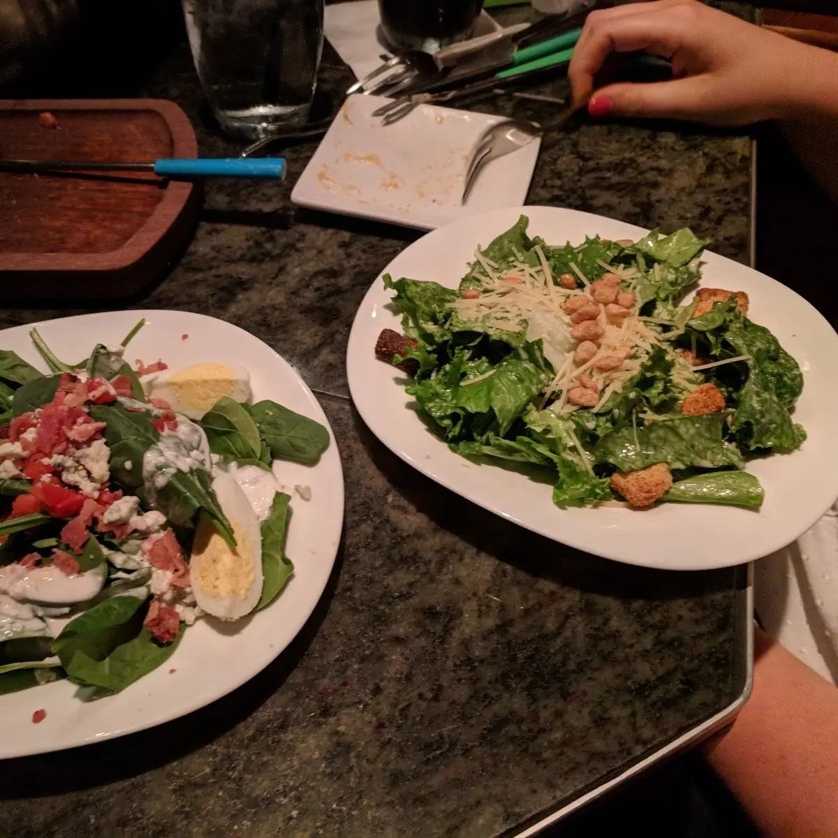 Bacon Bleu Spinach