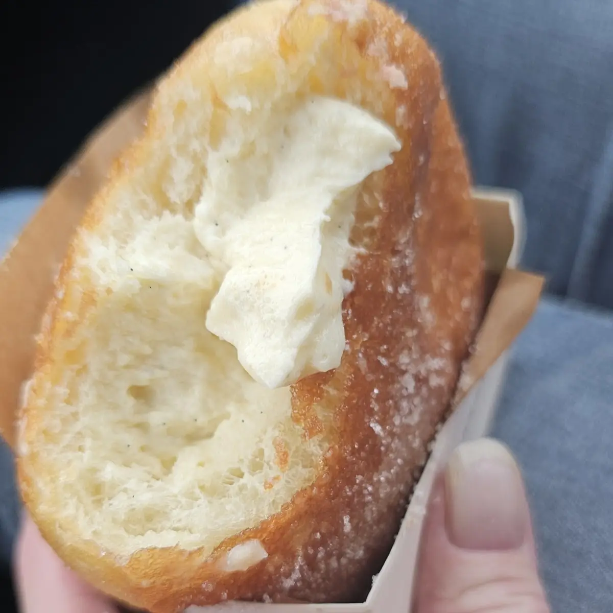 Vanilla Cream Donut