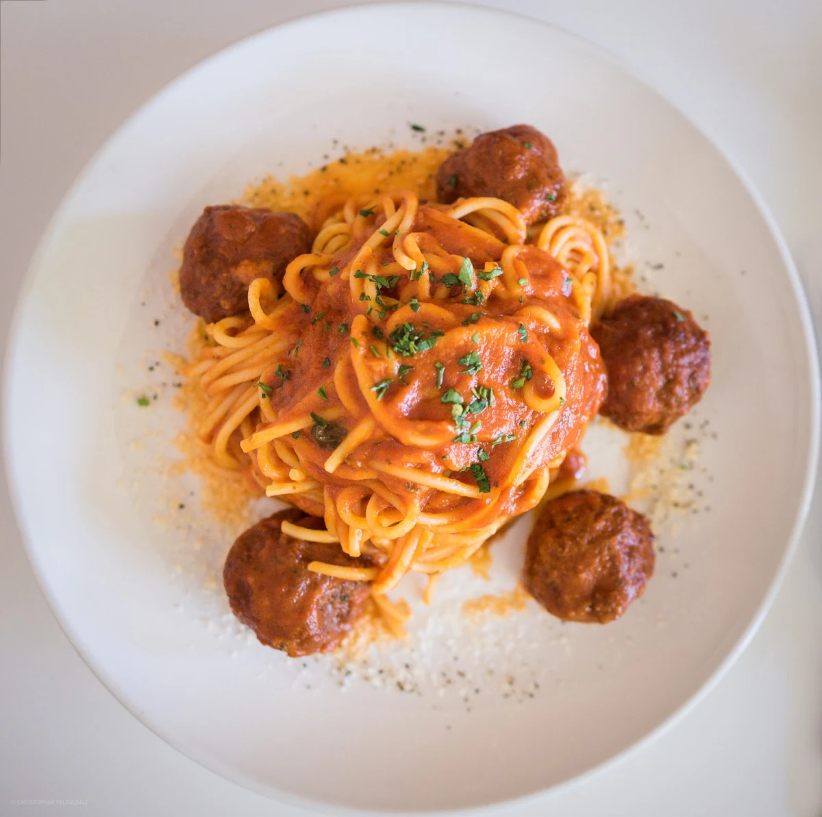 Spaghetti Meatballs